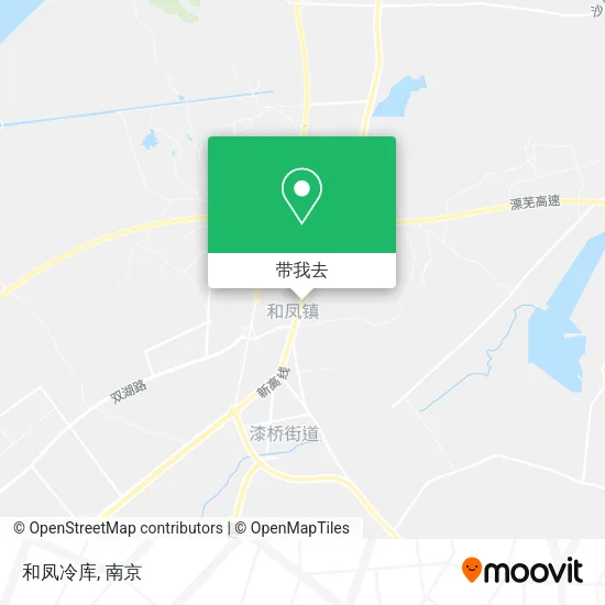 和凤冷库地图