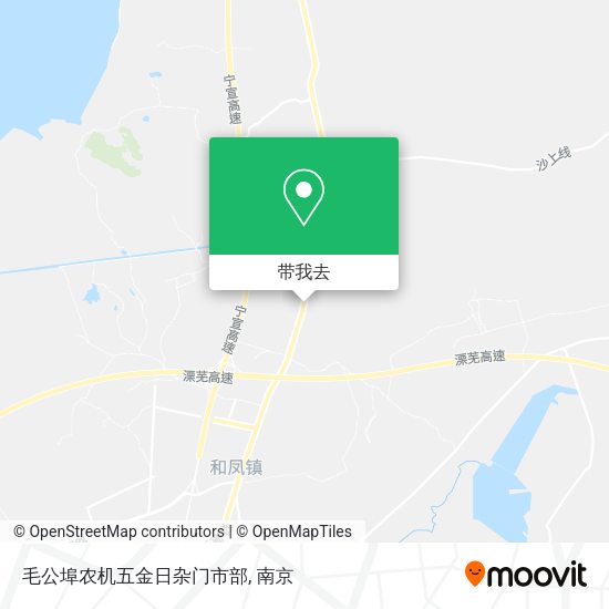 毛公埠农机五金日杂门市部地图