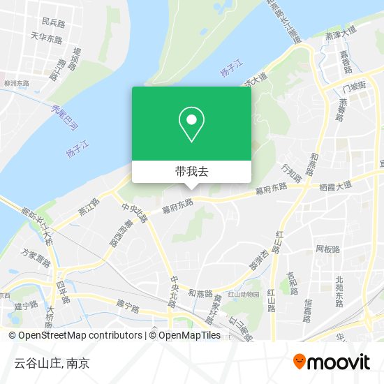 云谷山庄地图