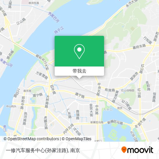 一修汽车服务中心(孙家洼路)地图
