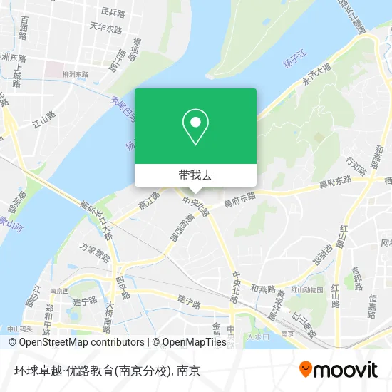 环球卓越·优路教育(南京分校)地图