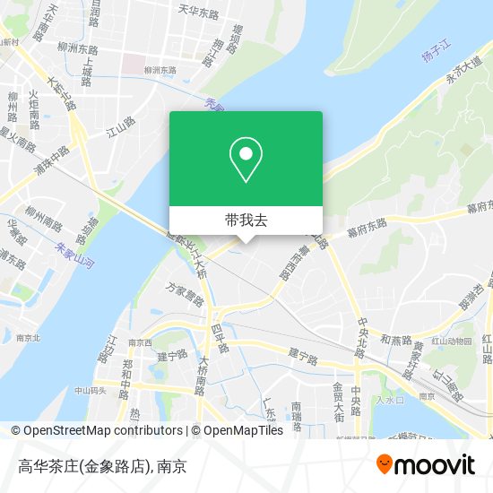 高华茶庄(金象路店)地图