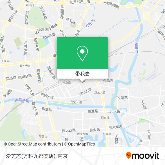 爱芝芯(万科九都荟店)地图