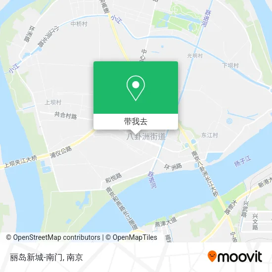 丽岛新城-南门地图