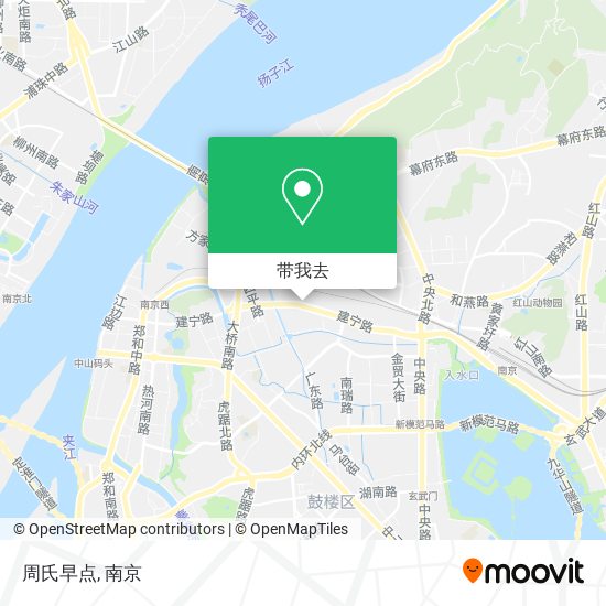 周氏早点地图