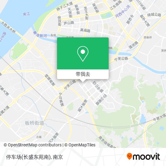 停车场(长盛东苑南)地图