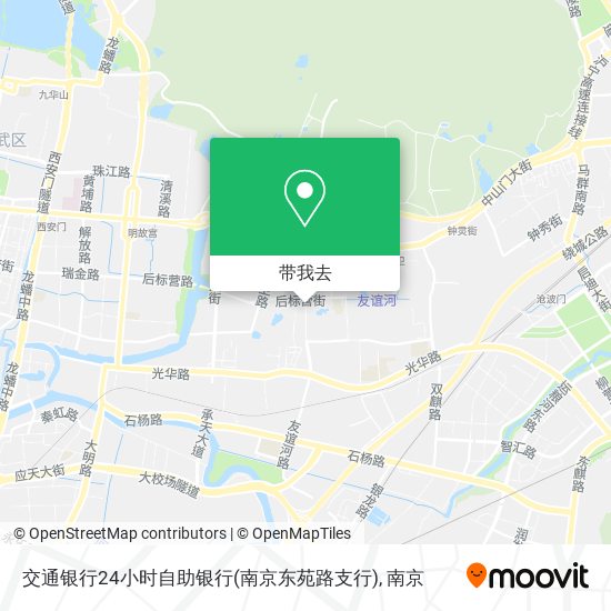 交通银行24小时自助银行(南京东苑路支行)地图