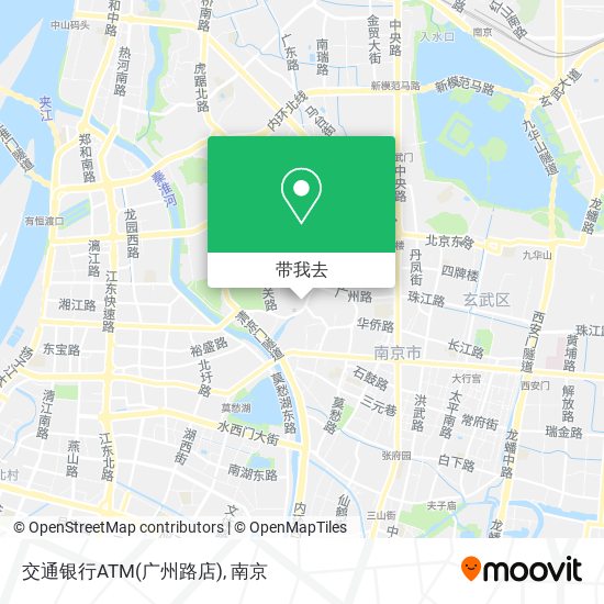 交通银行ATM(广州路店)地图