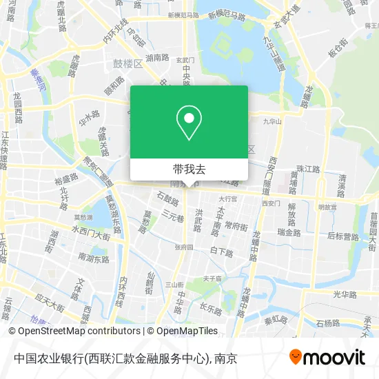 中国农业银行(西联汇款金融服务中心)地图