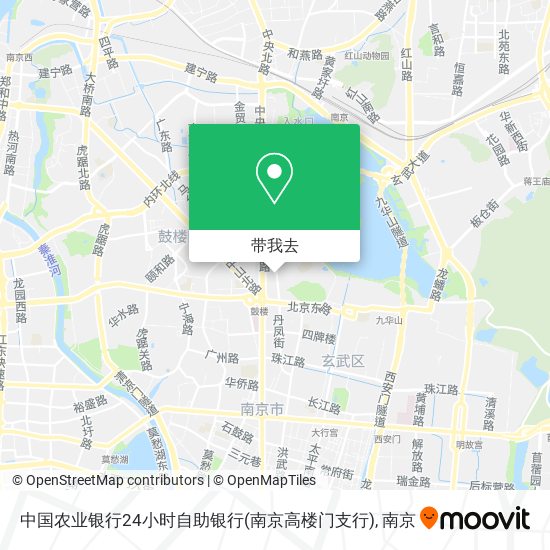 中国农业银行24小时自助银行(南京高楼门支行)地图