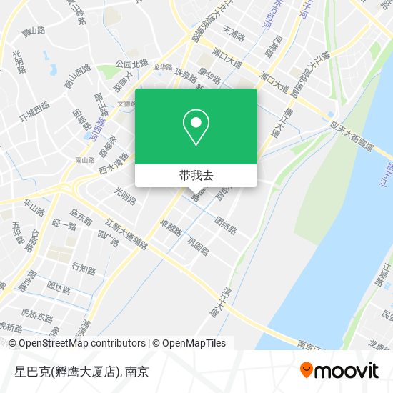 星巴克(孵鹰大厦店)地图