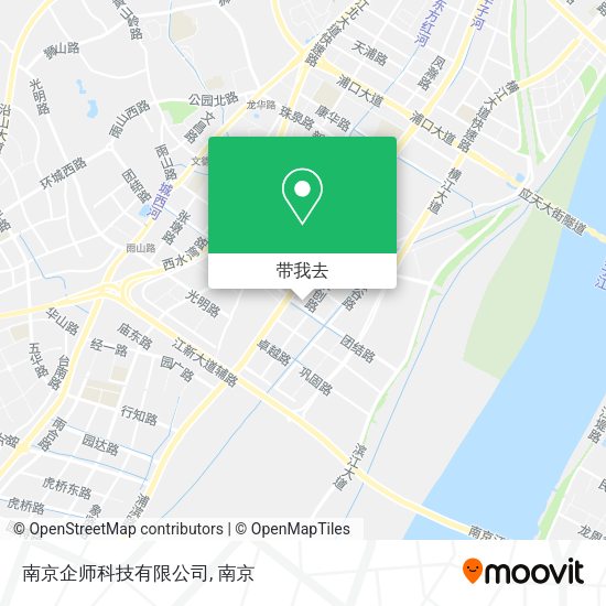 南京企师科技有限公司地图