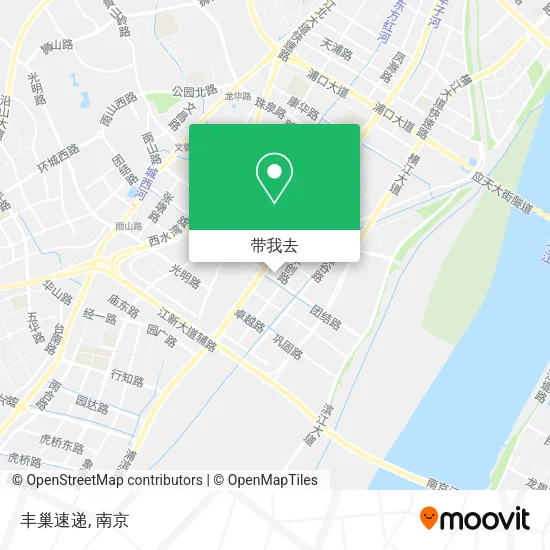 丰巢速递地图