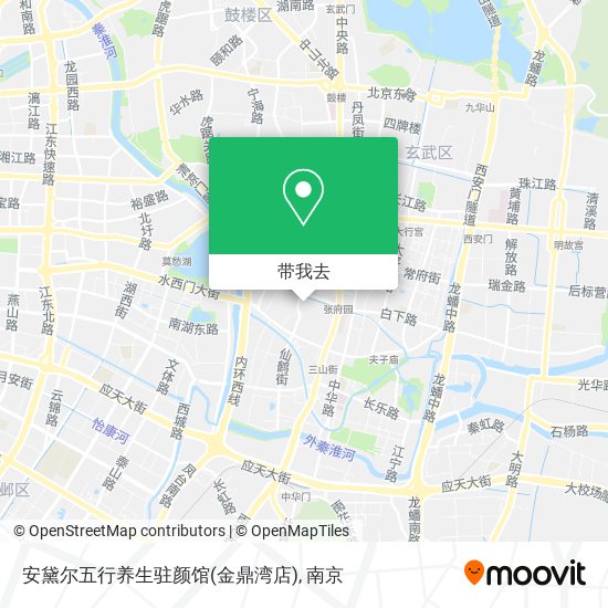 安黛尔五行养生驻颜馆(金鼎湾店)地图