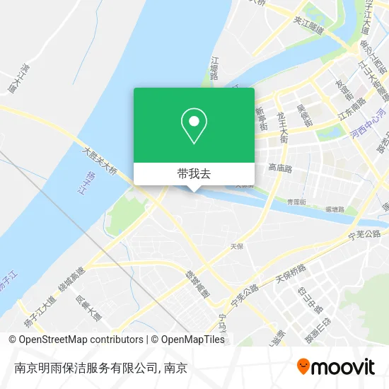 南京明雨保洁服务有限公司地图