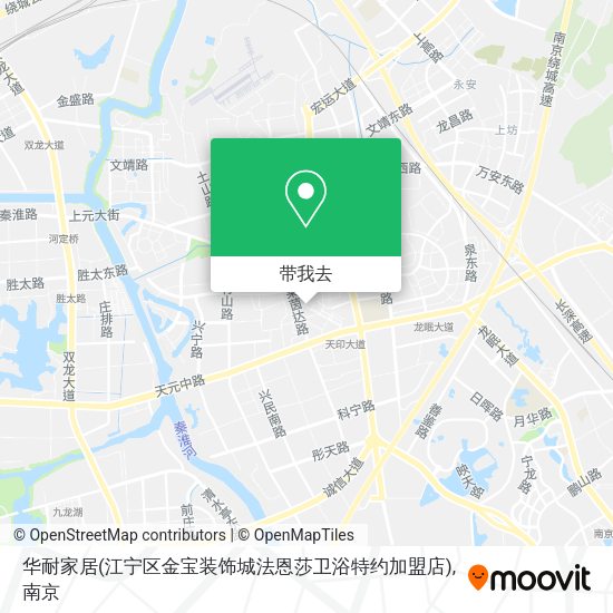 华耐家居(江宁区金宝装饰城法恩莎卫浴特约加盟店)地图