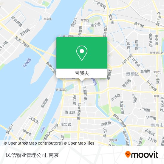 民信物业管理公司地图