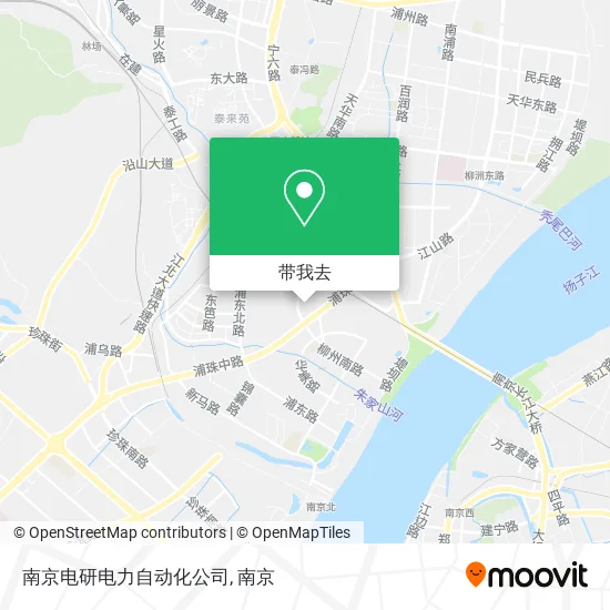 南京电研电力自动化公司地图