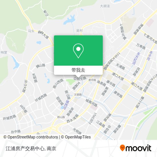 江浦房产交易中心地图