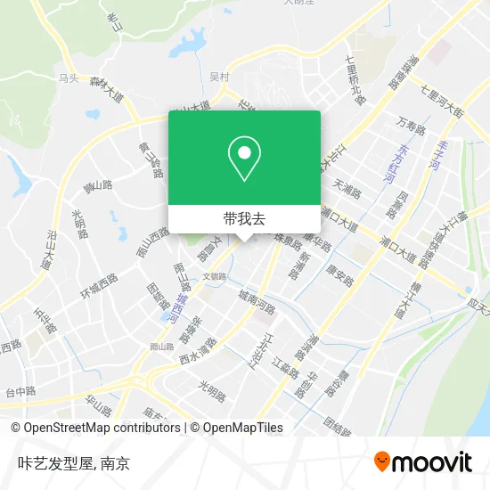 咔艺发型屋地图