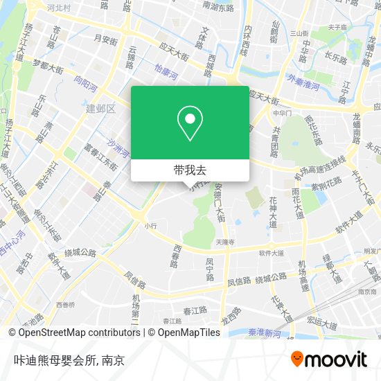 咔迪熊母婴会所地图