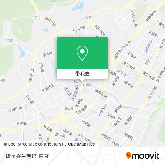 隆至兴生煎馆地图