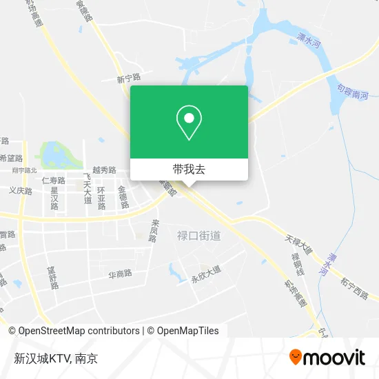 新汉城KTV地图