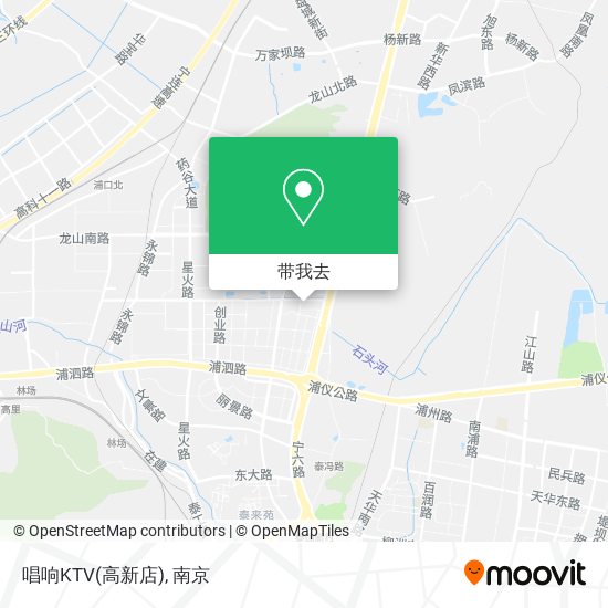唱响KTV(高新店)地图