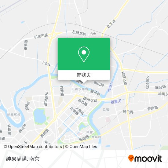 纯果满满地图