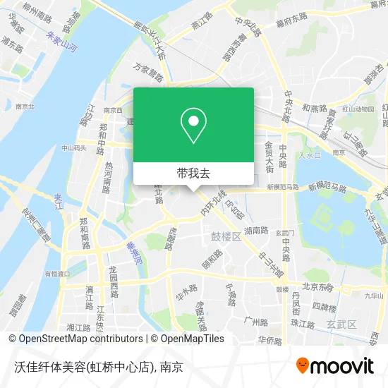 沃佳纤体美容(虹桥中心店)地图