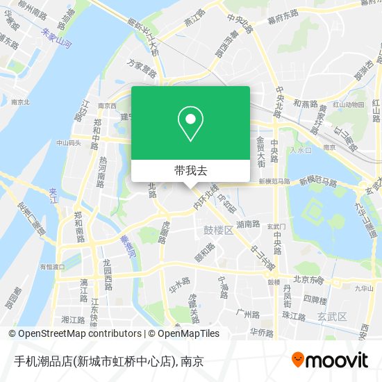 手机潮品店(新城市虹桥中心店)地图