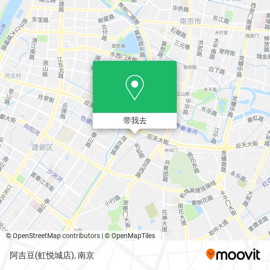 阿吉豆(虹悦城店)地图