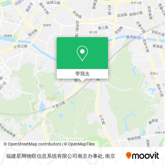 福建星网物联信息系统有限公司南京办事处地图