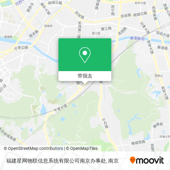 福建星网物联信息系统有限公司南京办事处地图