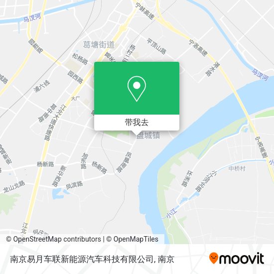 南京易月车联新能源汽车科技有限公司地图