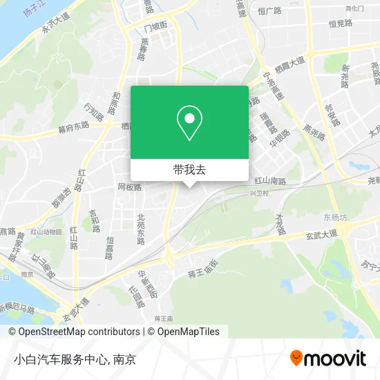 小白汽车服务中心地图