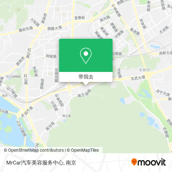 MrCar汽车美容服务中心地图