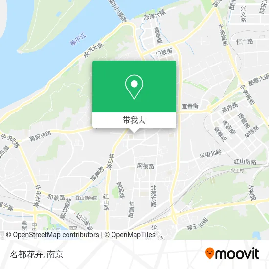 名都花卉地图