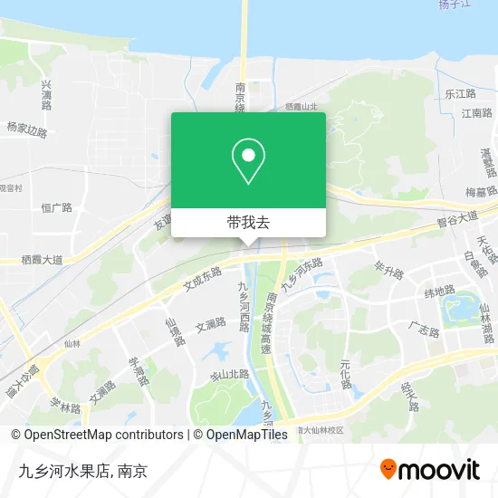 九乡河水果店地图