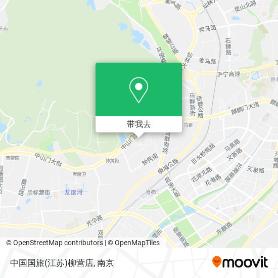 中国国旅(江苏)柳营店地图