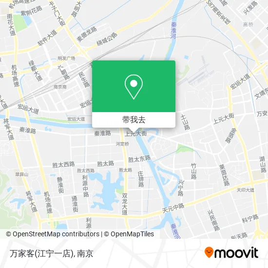 万家客(江宁一店)地图