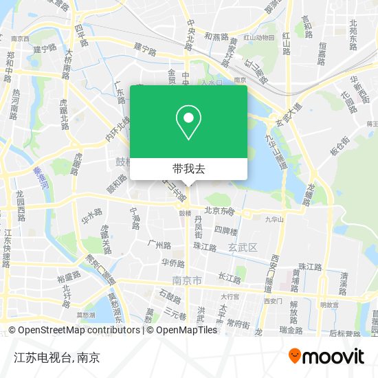 江苏电视台地图
