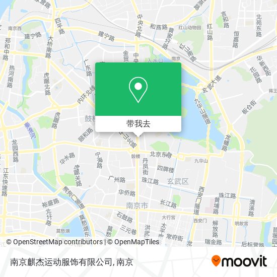 南京麒杰运动服饰有限公司地图