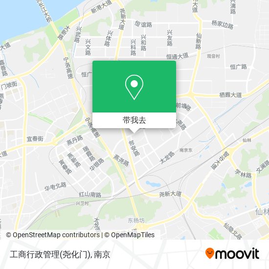 工商行政管理(尧化门)地图