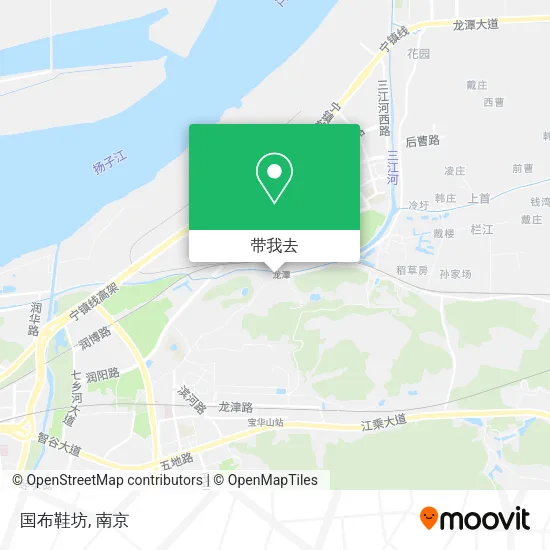 国布鞋坊地图