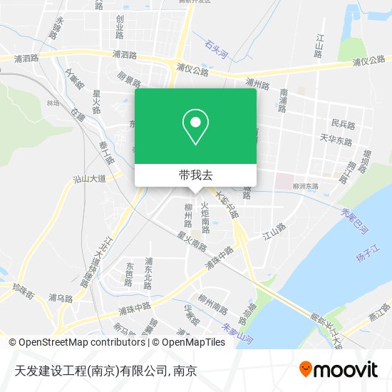 天发建设工程(南京)有限公司地图