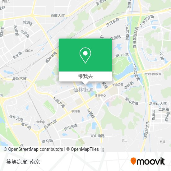 笑笑凉皮地图