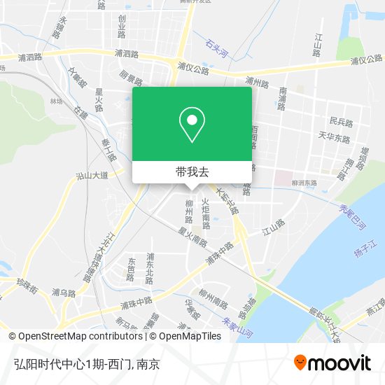 弘阳时代中心1期-西门地图