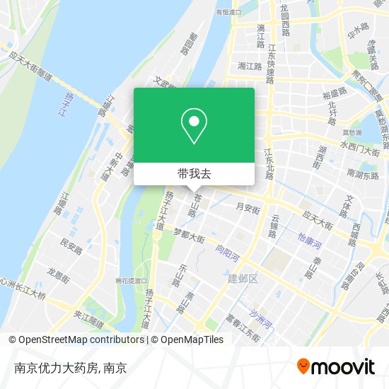 南京优力大药房地图
