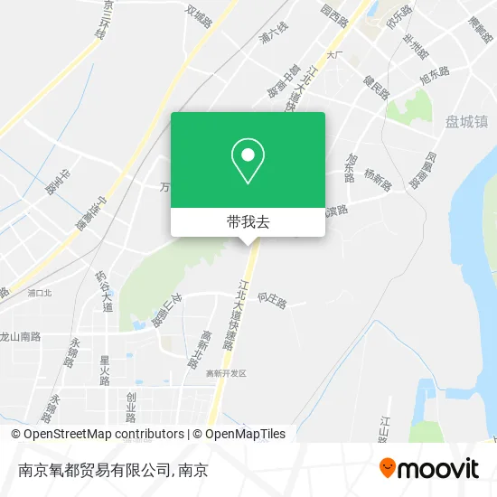 南京氧都贸易有限公司地图